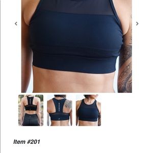 Large Zyia Black All Star Bra